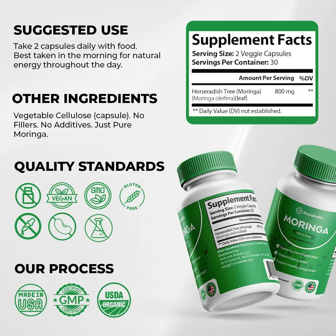 Advanced Relief Moringa (60 Servings)