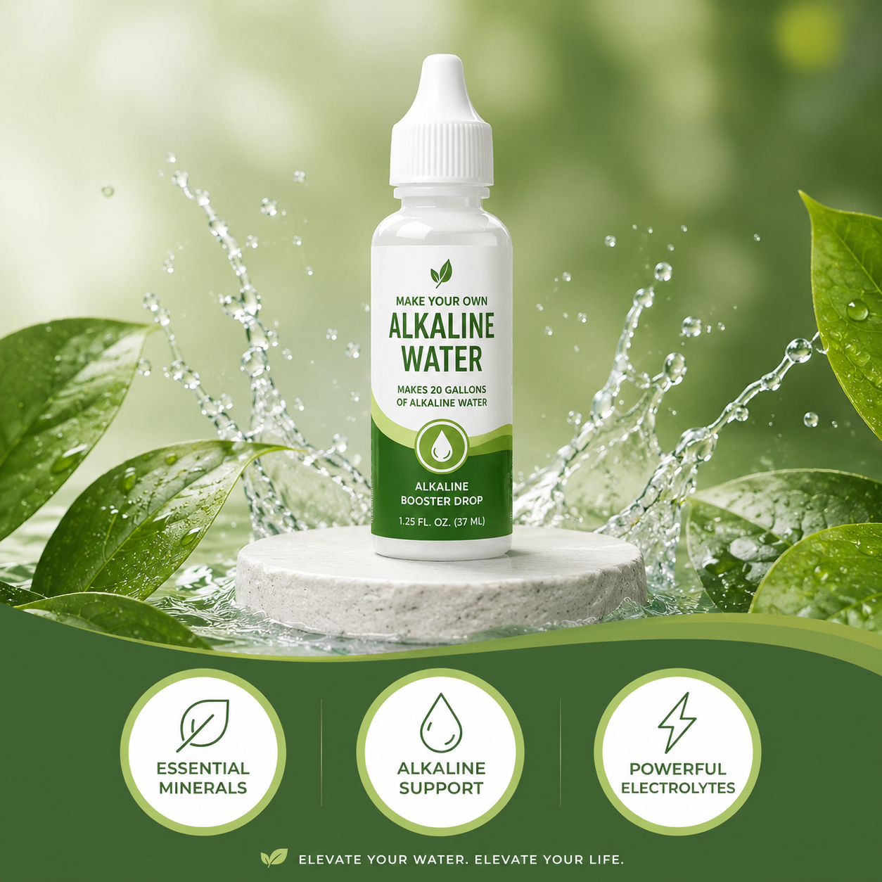 Alkaline Hydration Drops