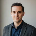 headshot of a male software engineer linkedin profile