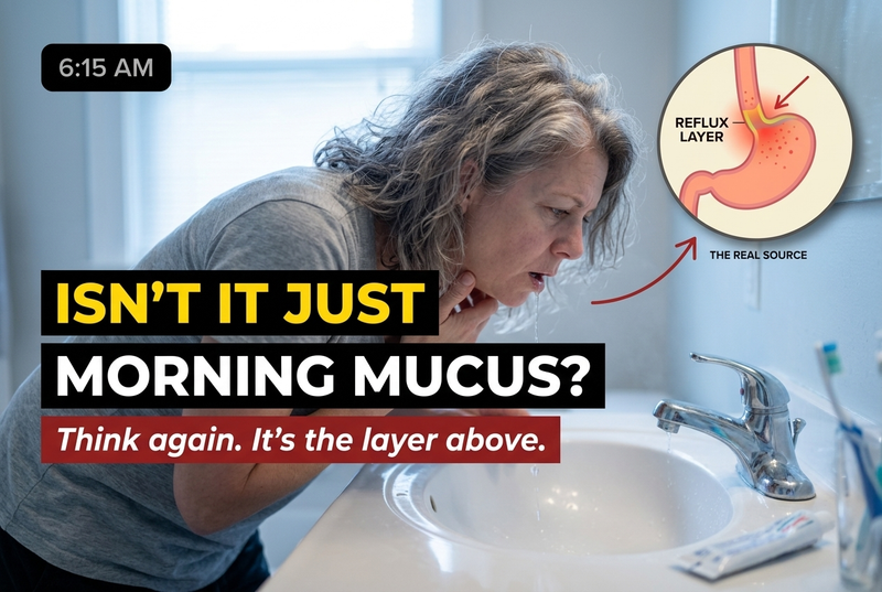 The Throat Clearing Won't Stop. And It Has Nothing To Do With Acid.